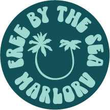 Free By The Sea Smile Sticker
