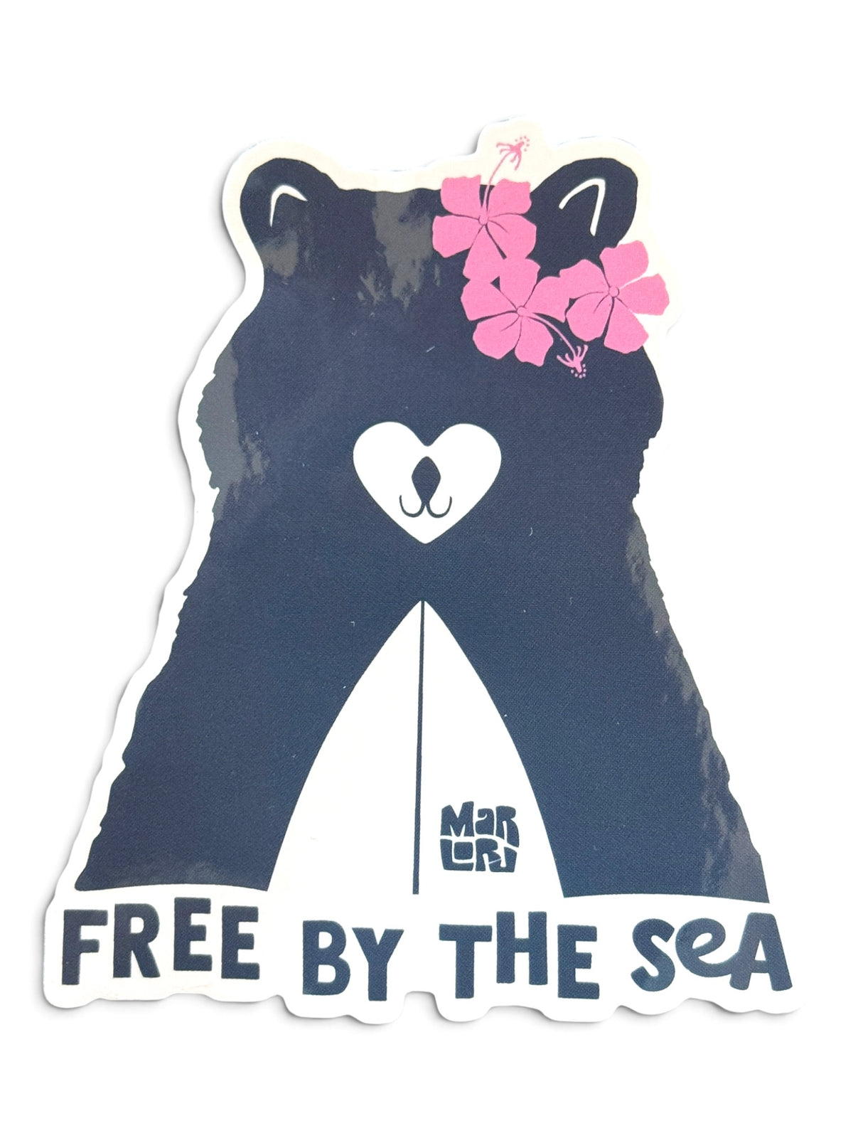 Bear Sticker by Marloru