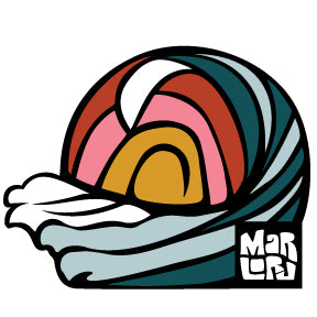 Rainbow Wave Sticker