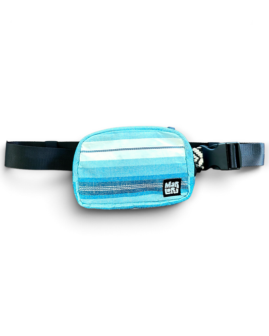 Tofino Essentials Sling by Marloru, a water-resistant crossbody belt bag shown on white