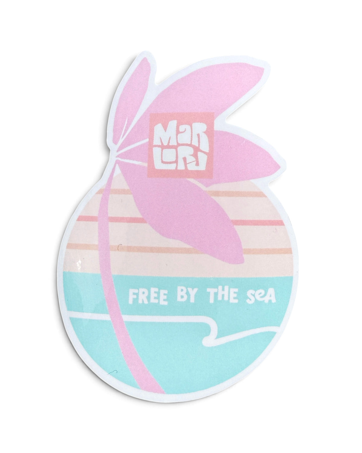 Windy Beach Sticker by Marloru